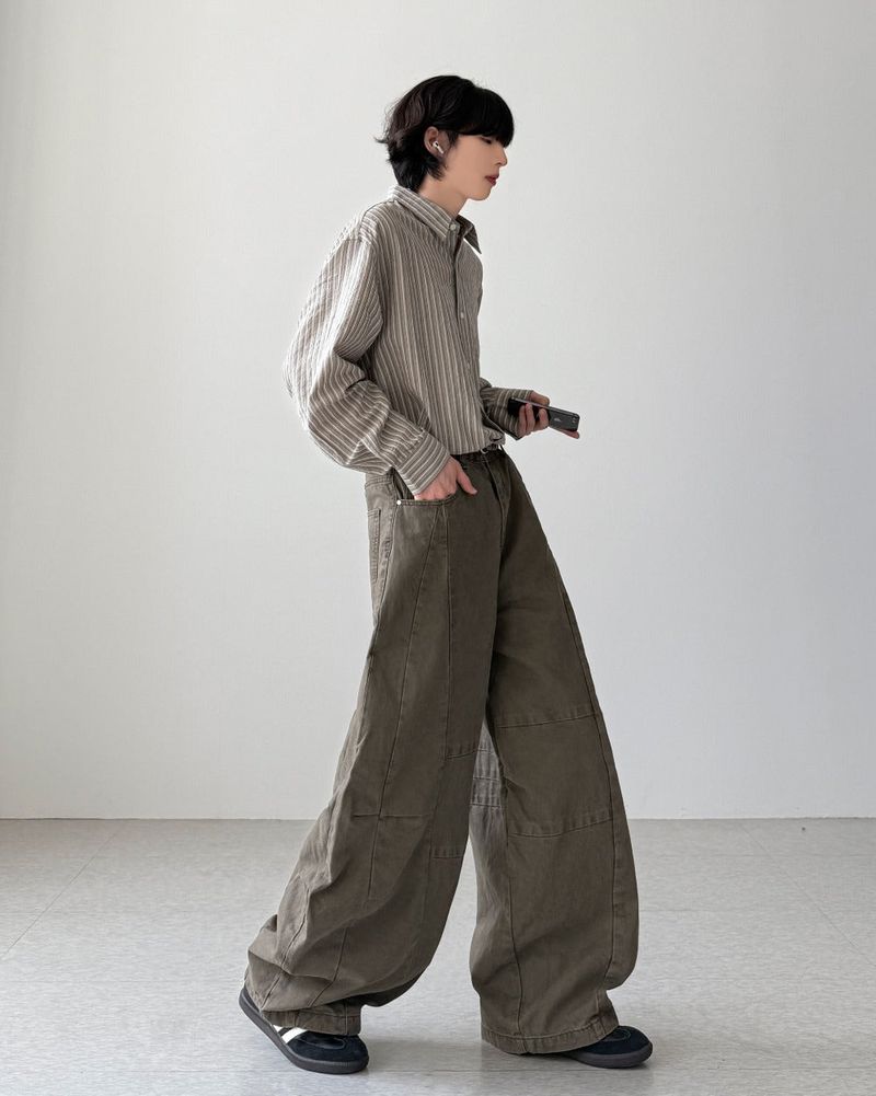 Bymi Dyeing Balloon Pants