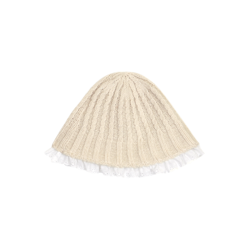 ROSY LACE BUCKET HAT