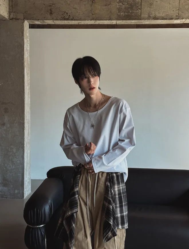 Nuke Basic U-Neck Long Sleeve T-Shirt