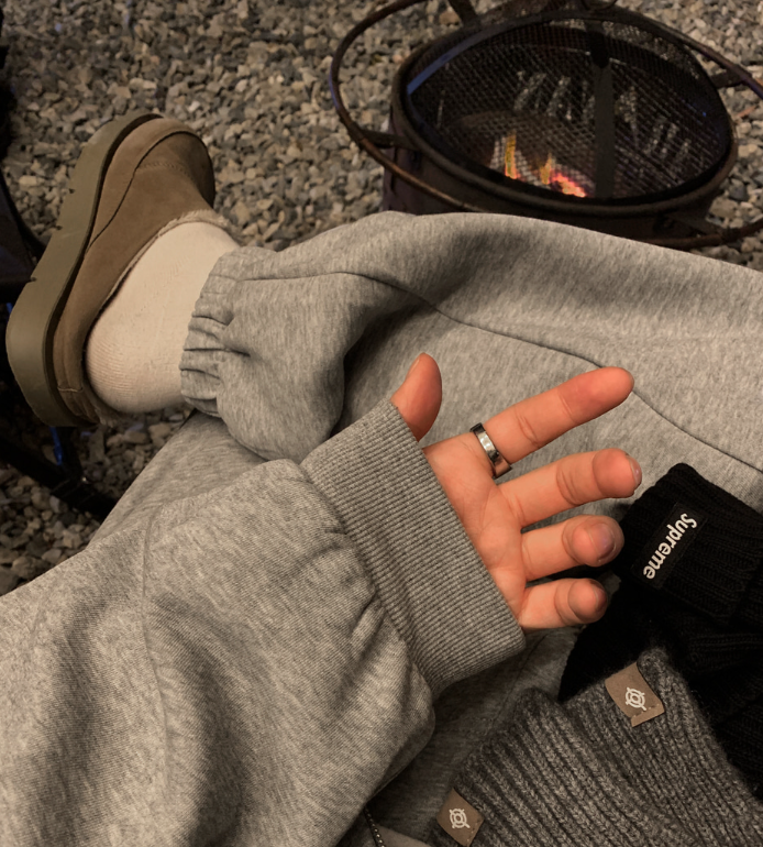 【Setup】 Aiden Winter Quilted Sweatshirt Padded Setup