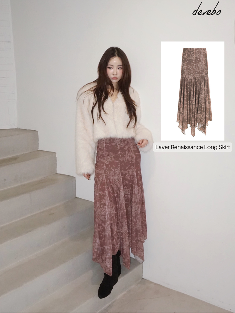 dereborujo（ドレボルゾー）の「Layer Renaissance Long Skirt（Skirts）」