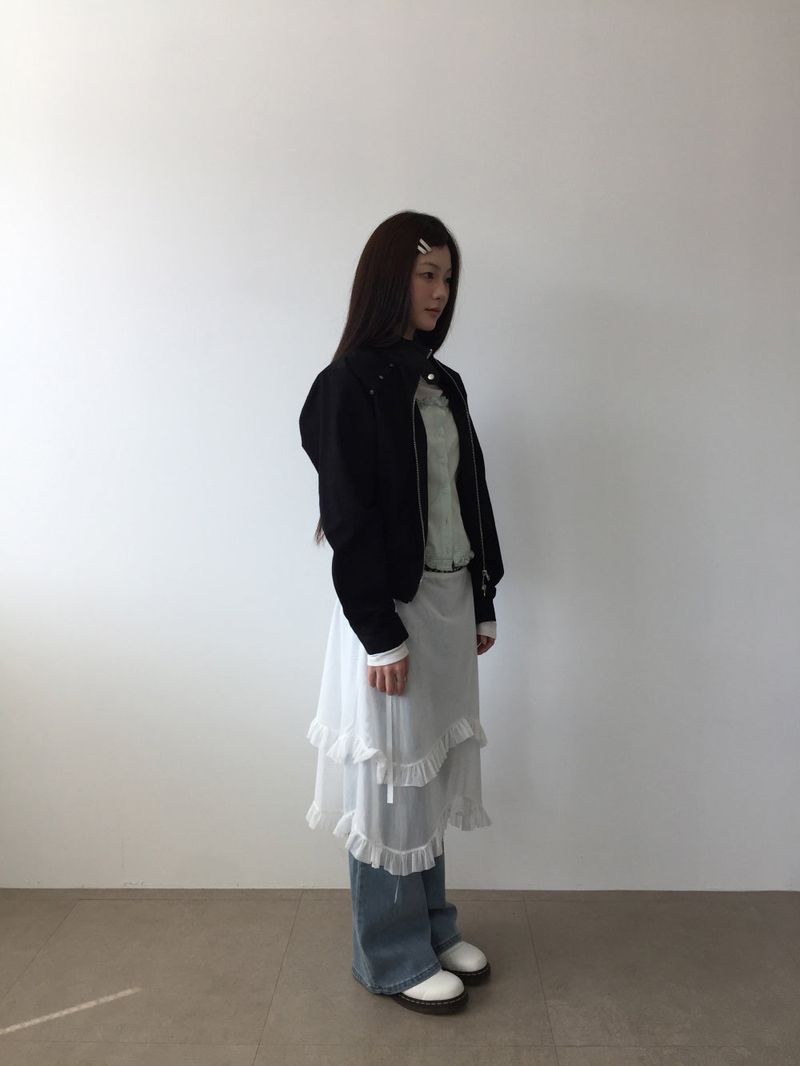 Luke Studded High-Neck Jacket (2color)