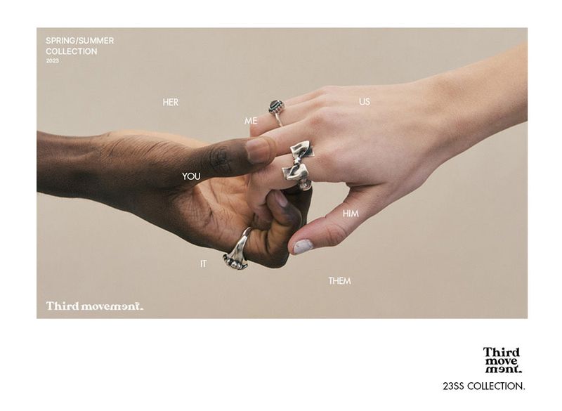 Crystal Heart Ring (Black)
