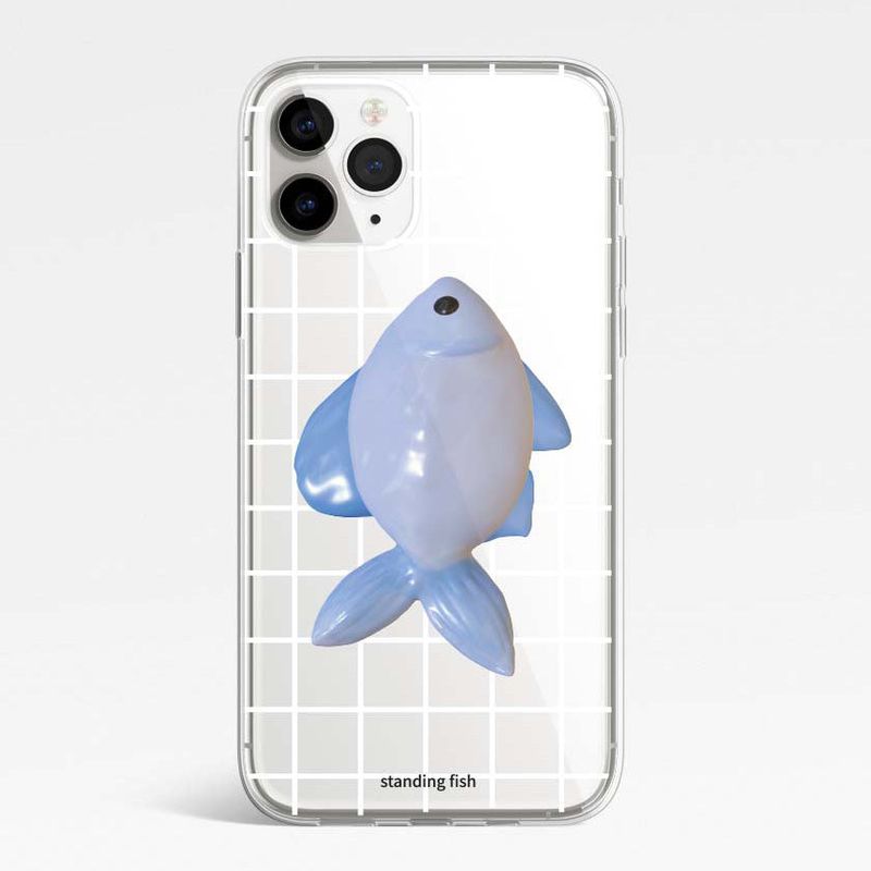 standingfish(スタンディングフィッシュ)の「Fish Check Phone Case (jell hard)(Smartphone Accessories)」