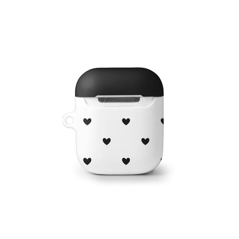 black love dot AirPods case