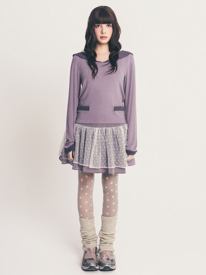 Fazed（フェイズド）の「star midi volume skirt（Skirts）」
