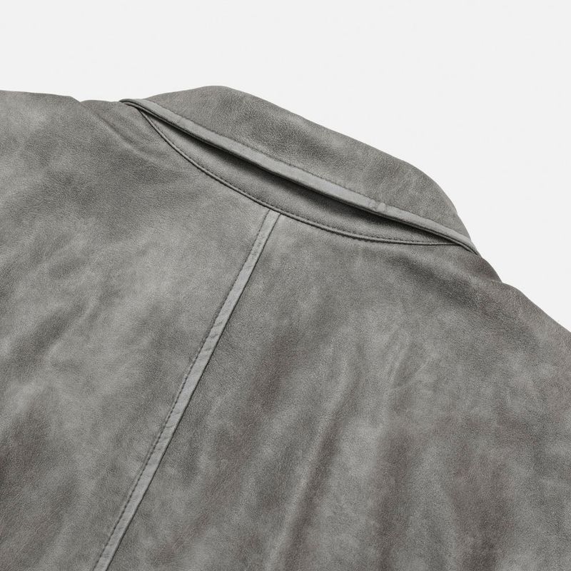 Bold Leather Short Padding