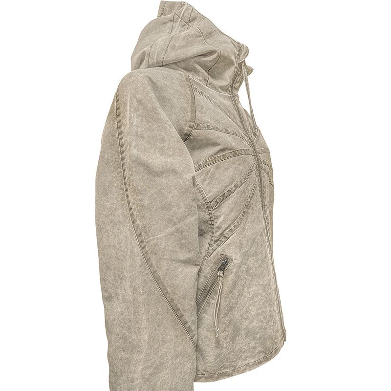 BLEACH LINED JACKET . DIRTY BEIGE