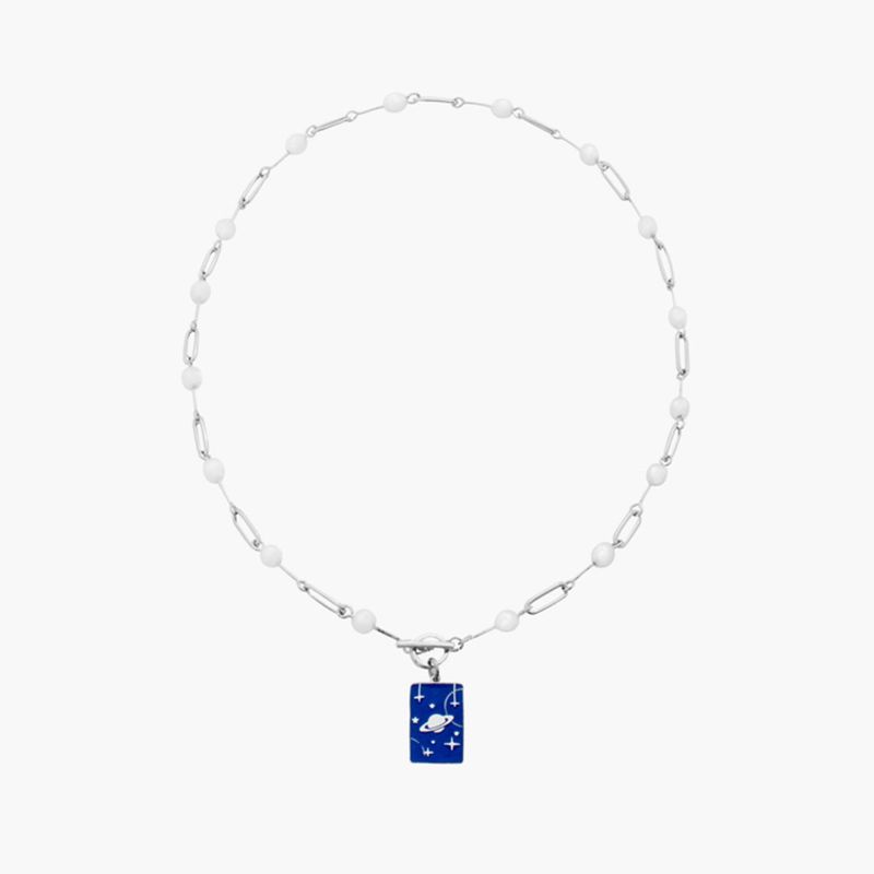 HAWHA(ハワ)の「Space City Pearl Necklace(Accessories)」
