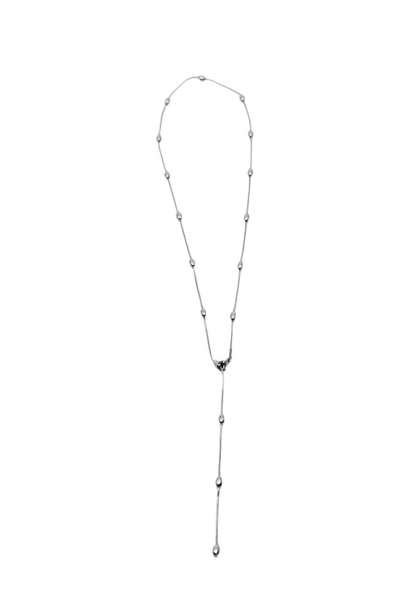 MIAE（ミアイ）の「美愛桃源 シルバーボールチェーンネックレス (BASIC)（アクセサリー）」