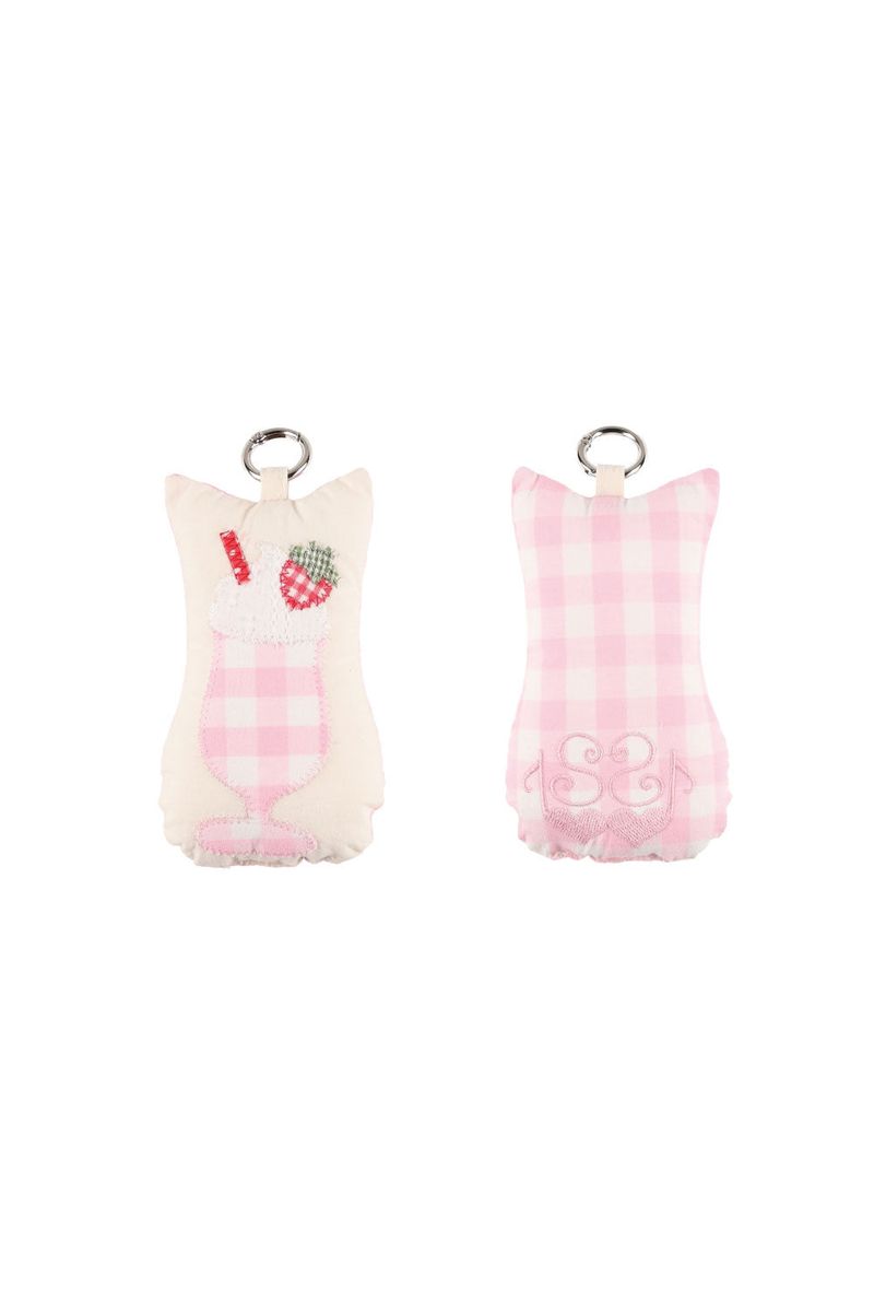[BITTE DOSAN X SHAKIRI] ICHIGO LATTE KEY RING