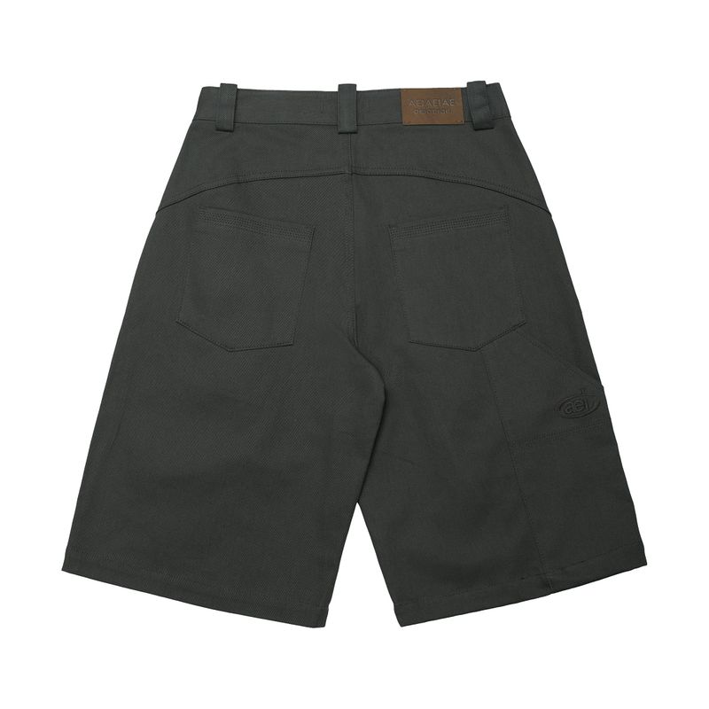 TWILL BERMUDA PANTS [DARK GRAY]
