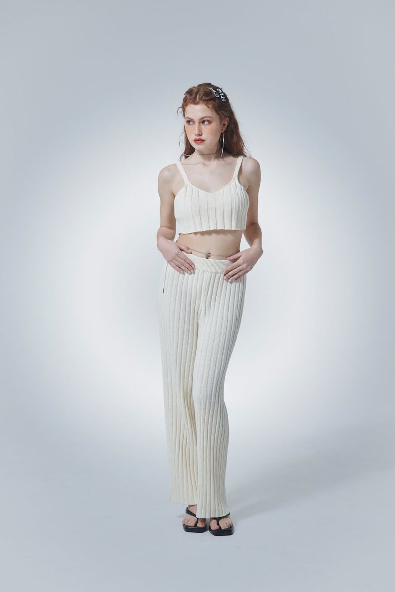 LOW KNIT BRA-TOP