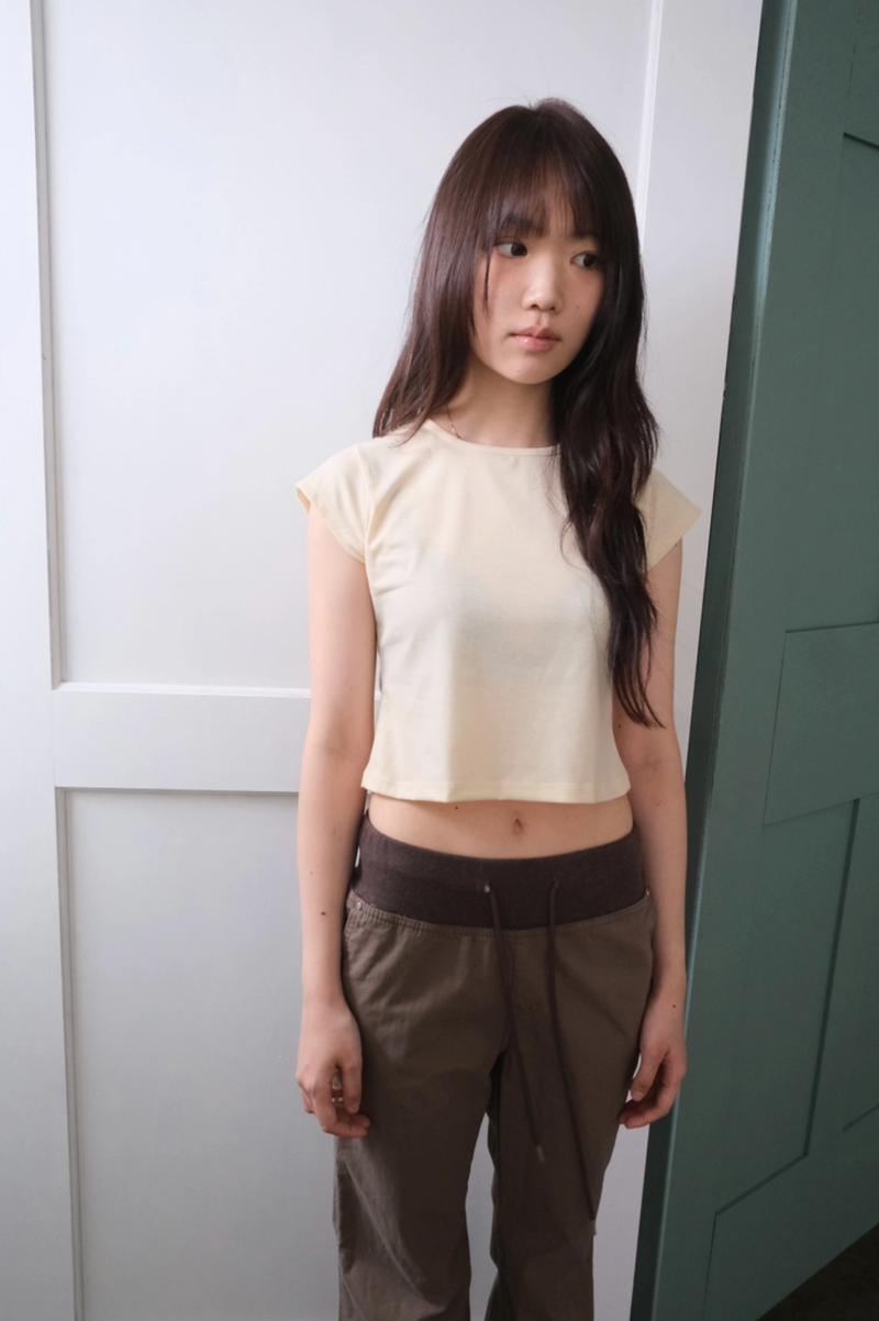 callhag（コールハグ）の「cap crop T (3c)（Tops）」