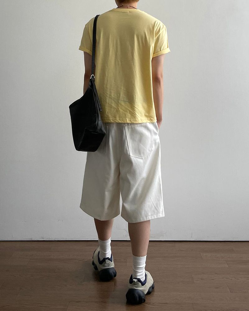 Clean Bermuda Cotton Pants