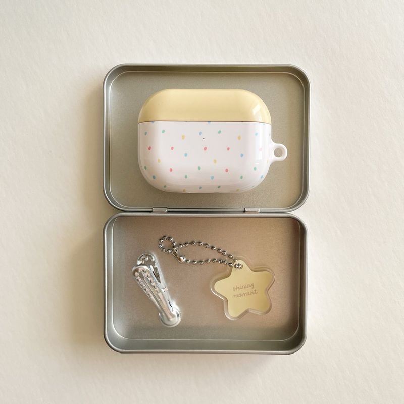 popping candy glossy hard airpods case