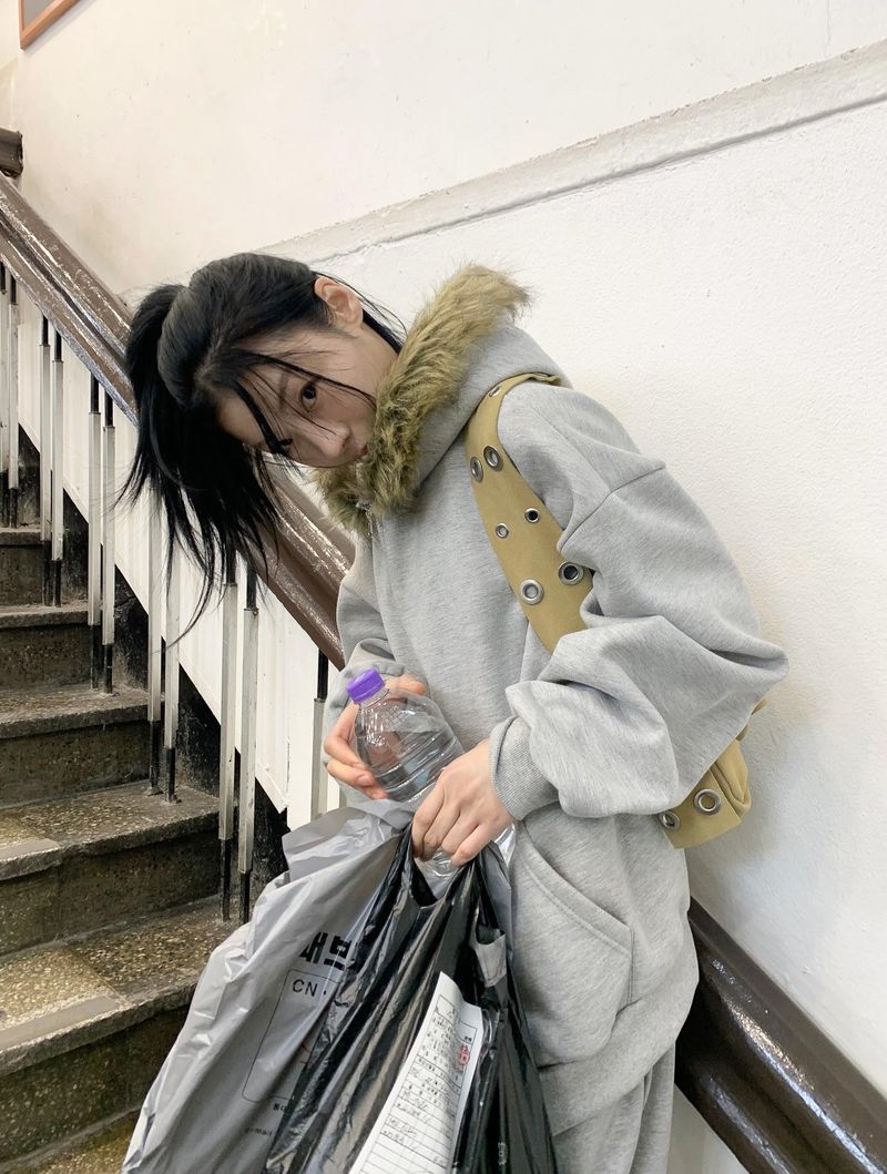 WOOHWA(ウファ)の「SOFT FUR HOODIE ZIP-UP(Jackets/Outerwear)」