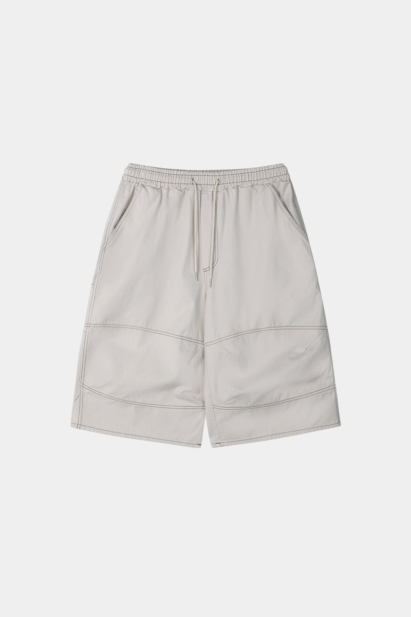 Washed Volume Carpenter Bermuda Pants