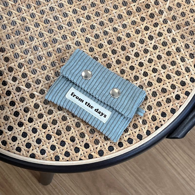 【MADE】Corduroy Mini Card Wallet