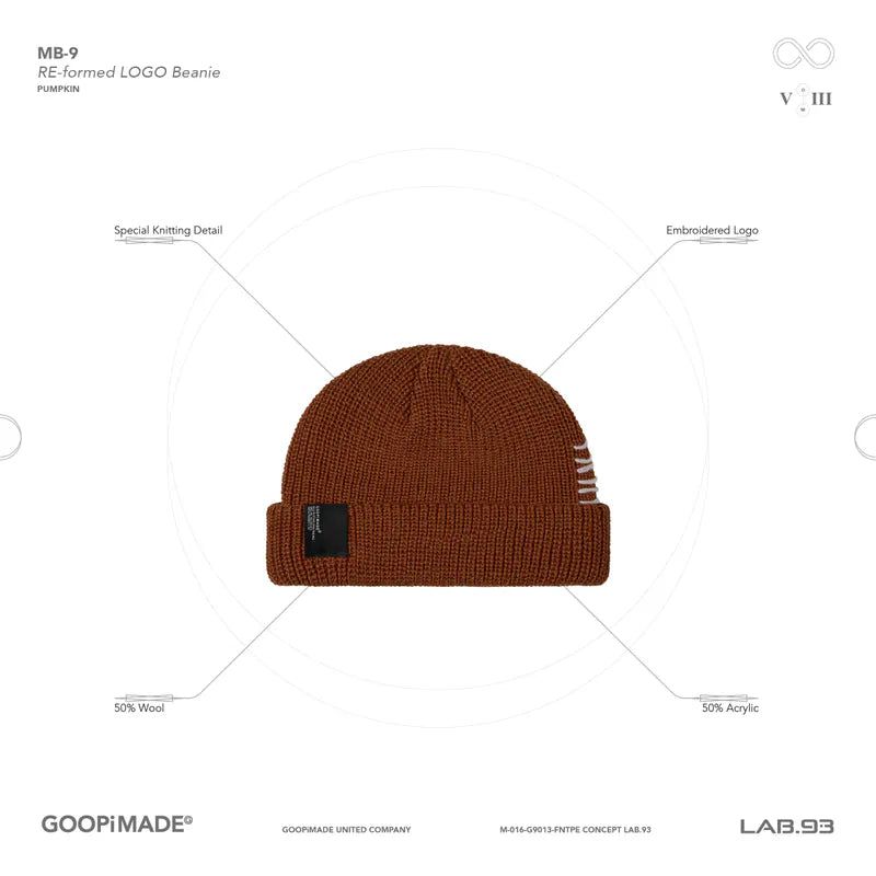 “MB-9” RE-formed LOGO Beanie