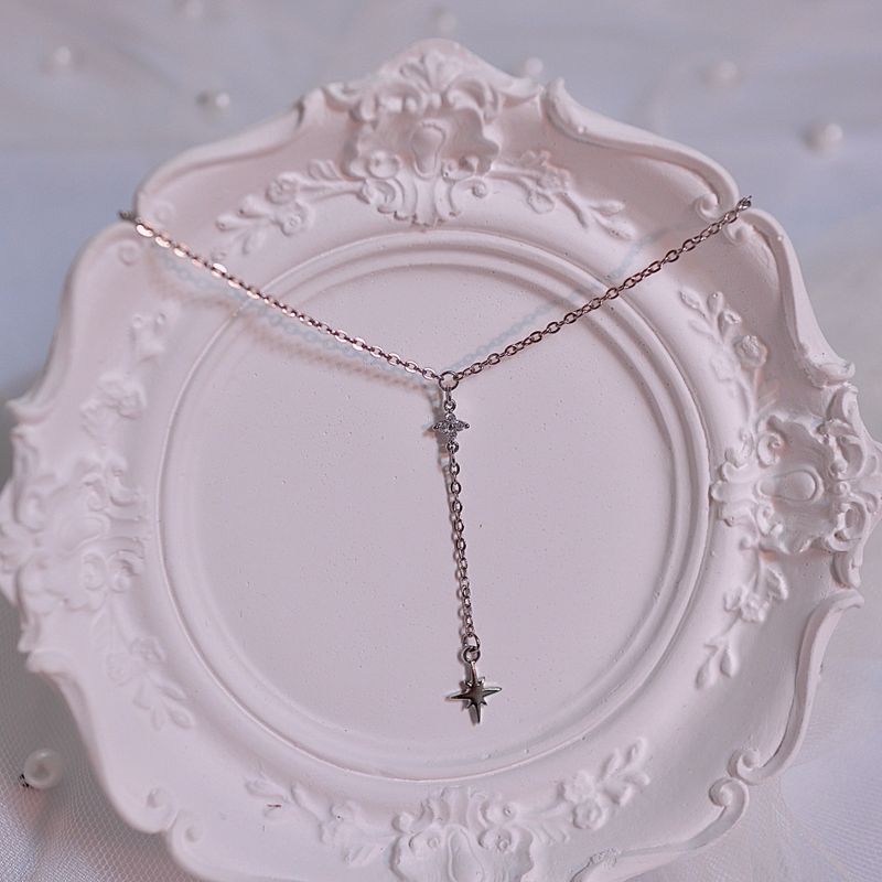 y shape necklace