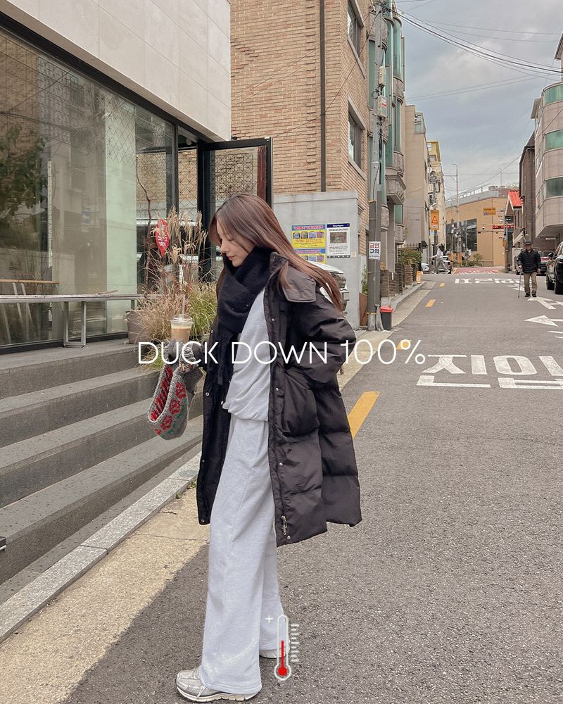 Duck down long padding