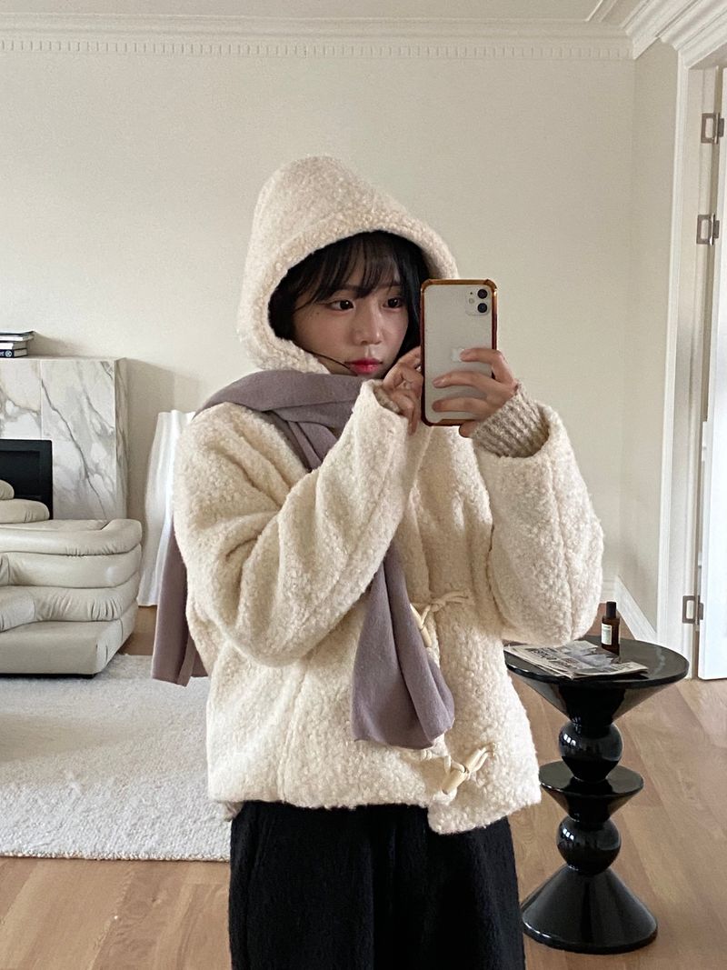 Emery short duffle coat