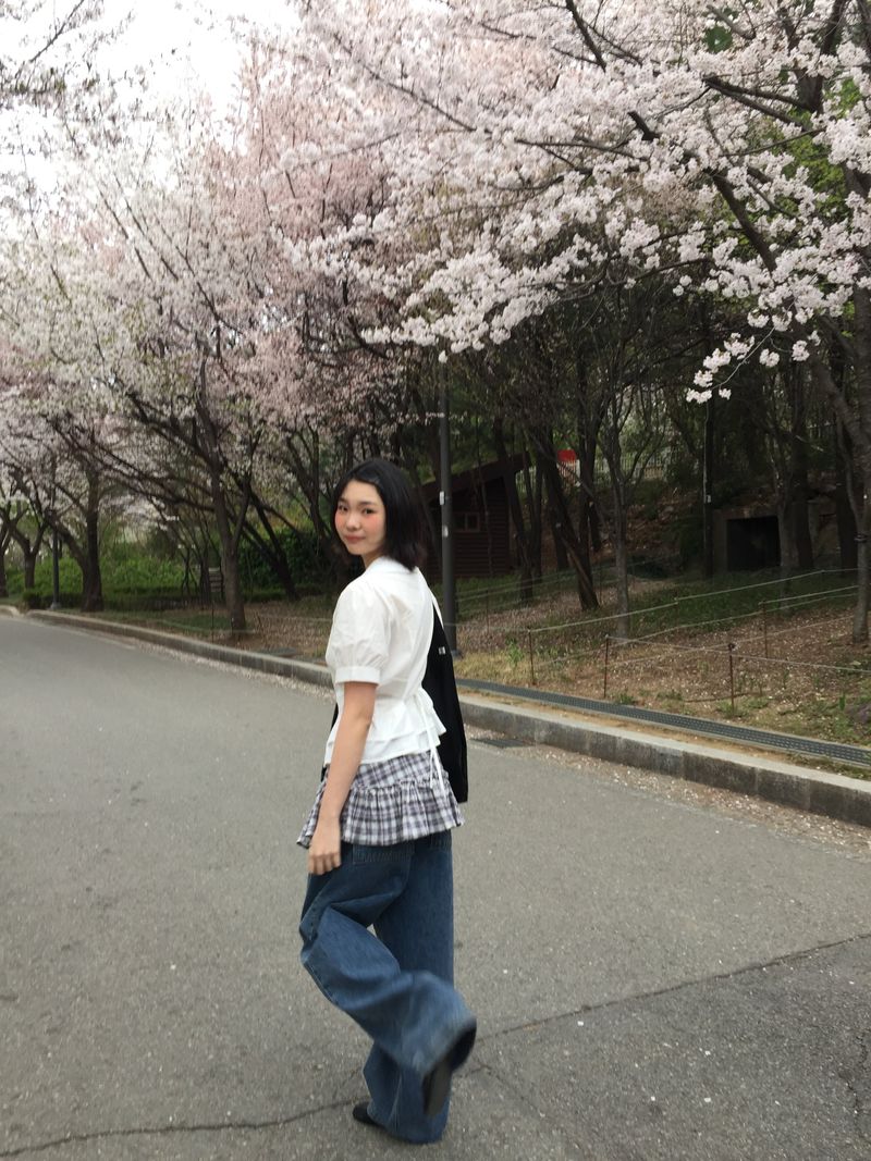 Plaid Layered Wrap Skirt (2color)
