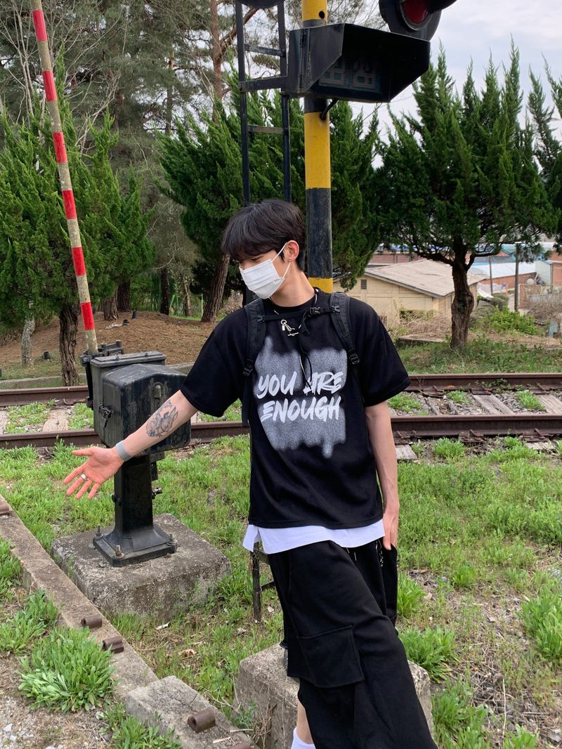 Enough Knit Short-Sleeve Tee (4 Colors)