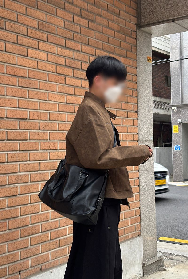 Daily Leather Cross Bag