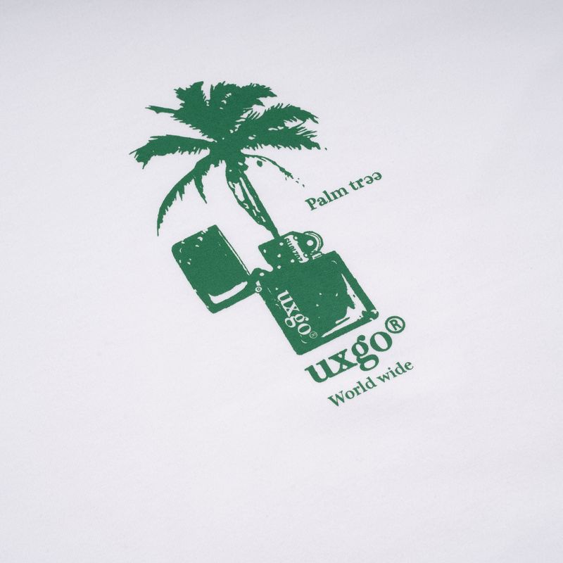 Palm tree Tee (OFF-WHITE)  (送料込)