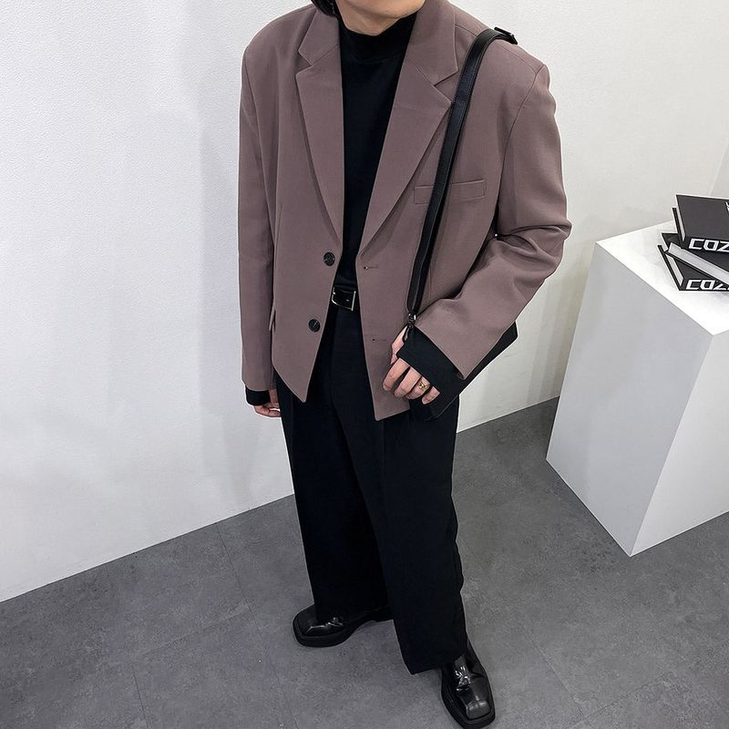 CR Minimal Cropped Jacket (5colors)