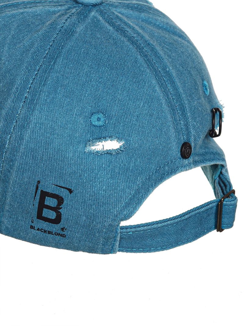 BBD Ripped Custom Vintage Clash Pigment Cap (Ocean Blue)