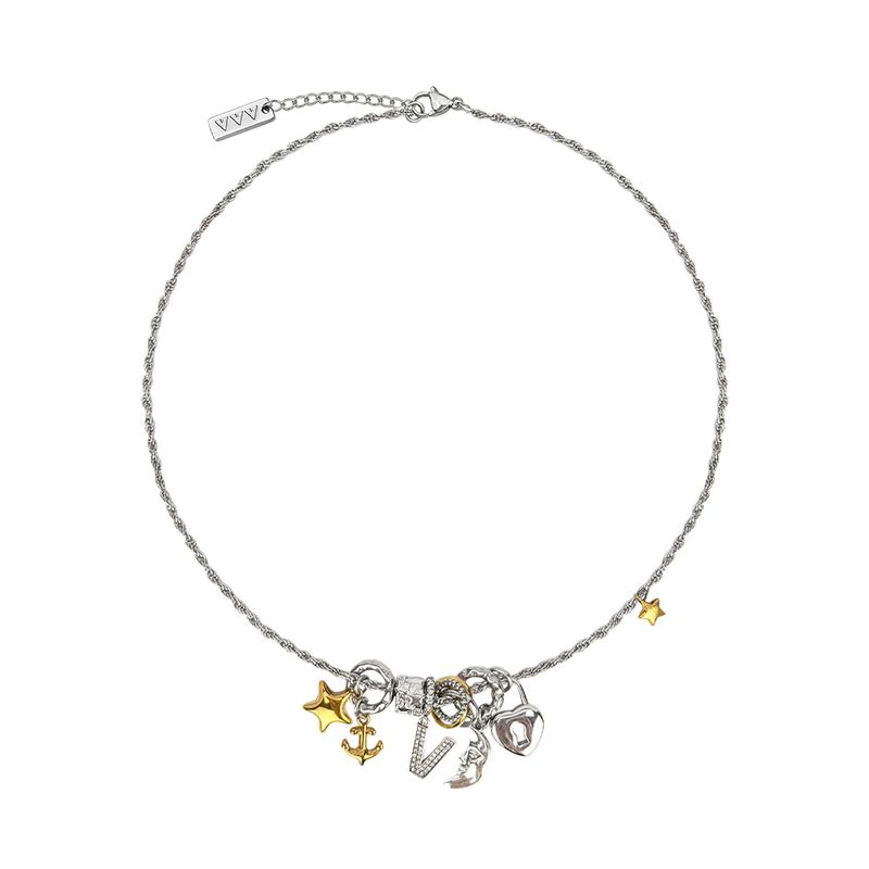 VVV(ブイブイブイ)の「Midnight Mix Surgical Necklace(Accessories)」