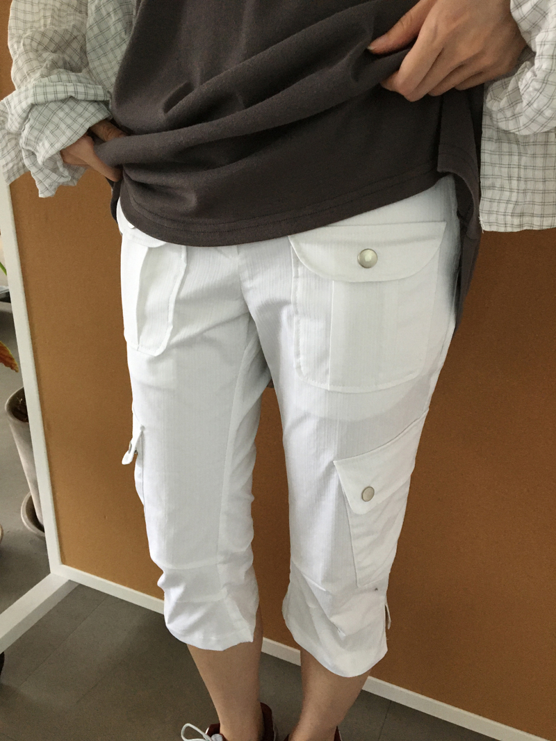 Street flap half pants (2color)