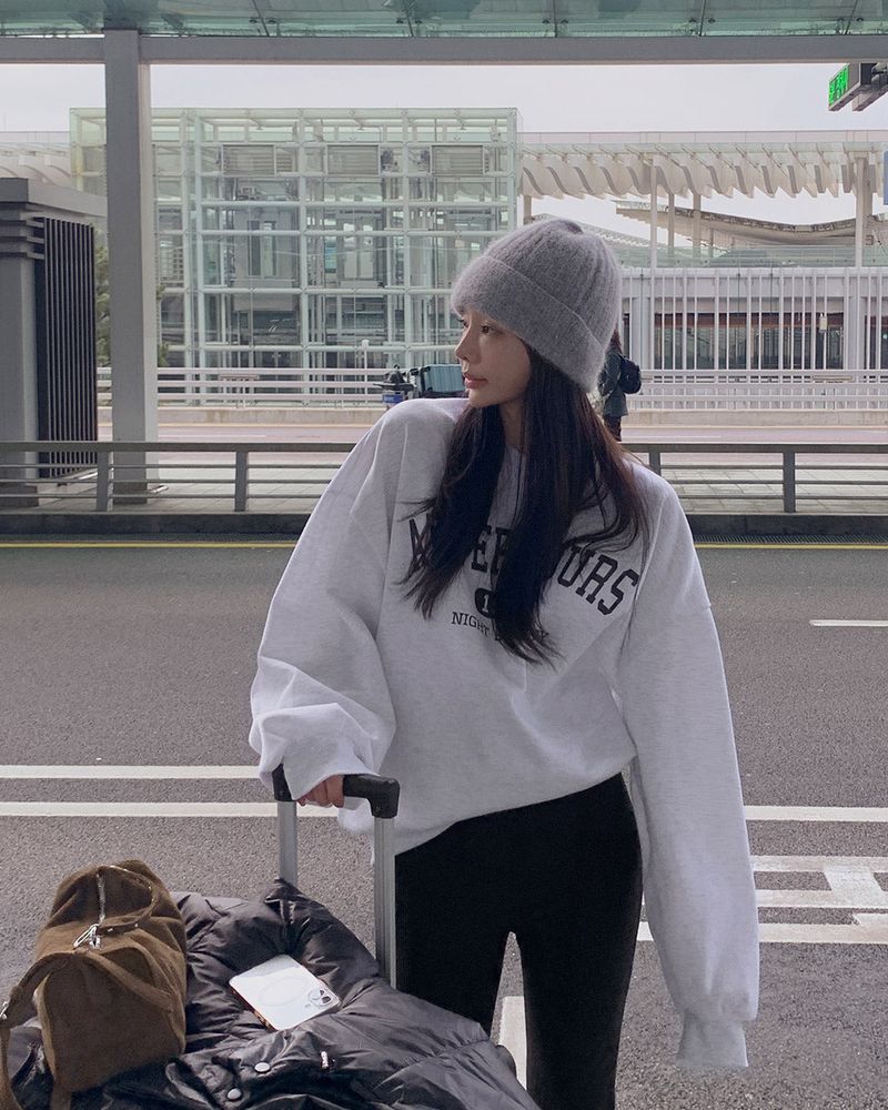 MAYBINS（メイビンス）の「Monin lettering sweatshirt（Tops）」