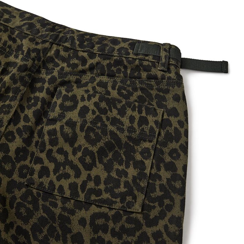 Lumping cargo pants / Leopard khaki