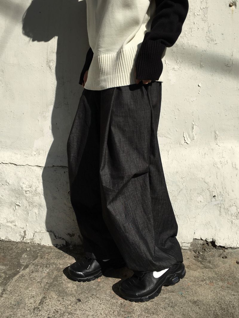 Filua Pintuck Wide Balloon Pants 2C