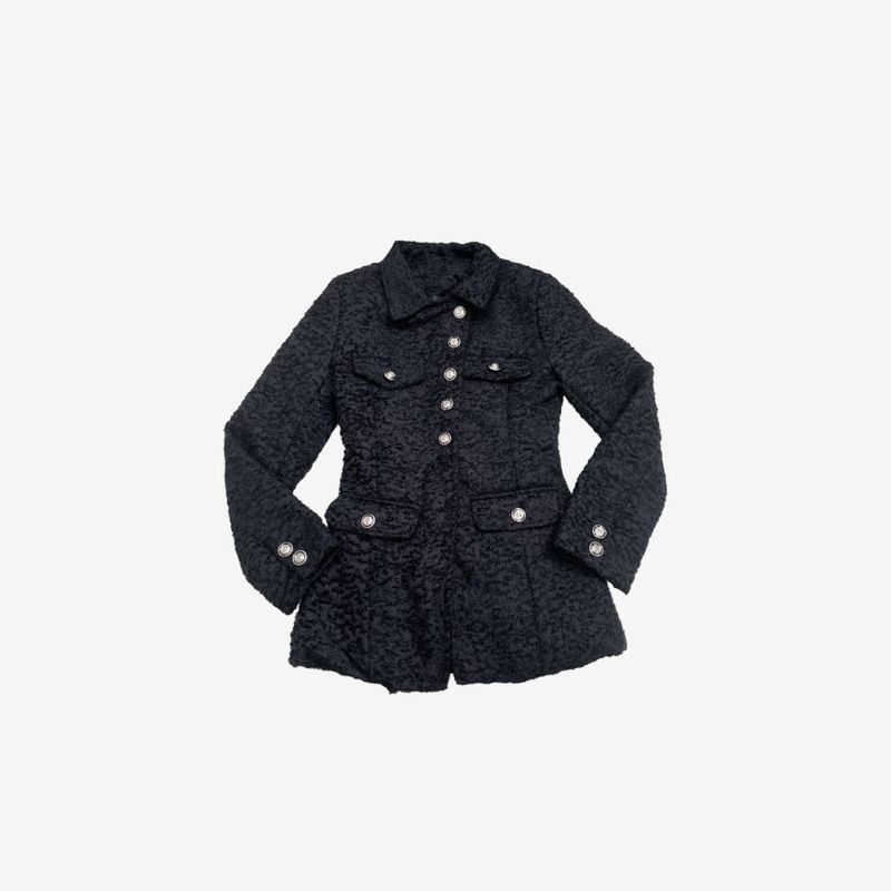 Antio Tweed Jacket + Tweed Shorts Set