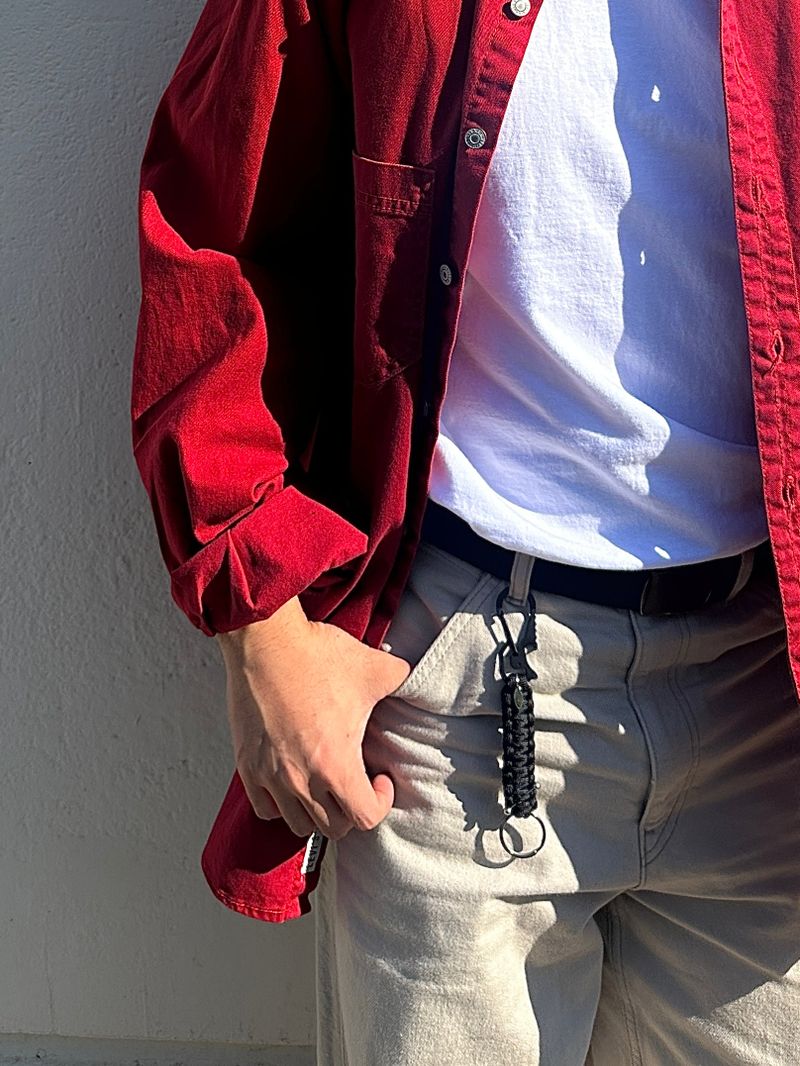 Urban Survival Rope Keychain