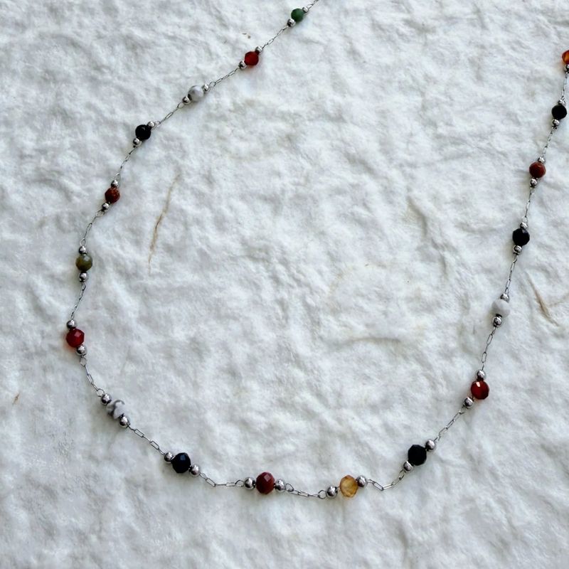Mosaic Chain Necklace