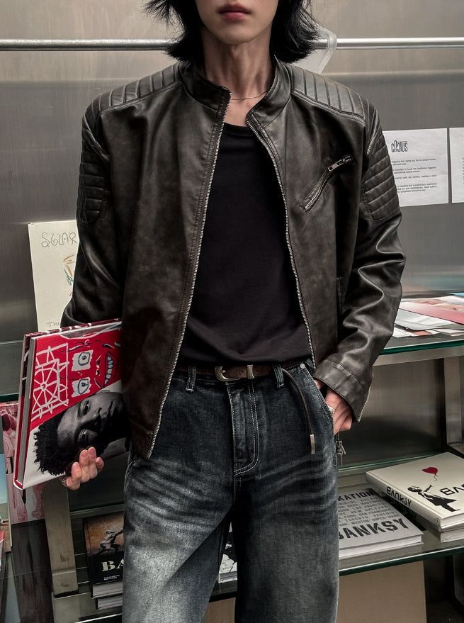 コントロールライダーレザージャケット