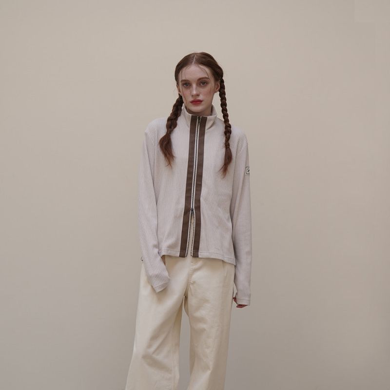 Cream Wide Wing Pants
