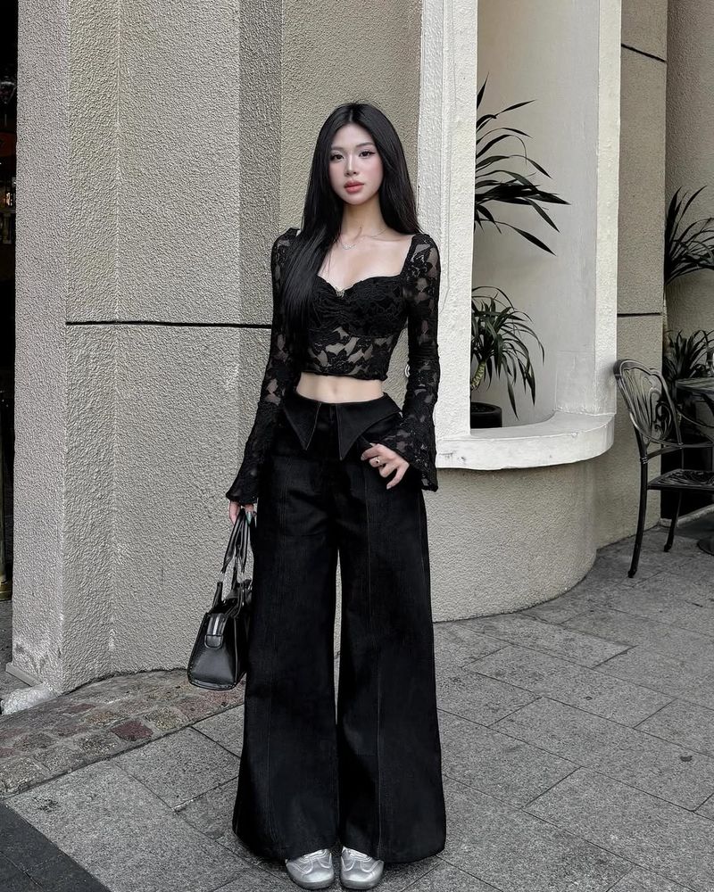 The Fance（ザ・ファンス）の「THE FANCE | Wide Flared MAMA JOYS JEANS（Pants）」