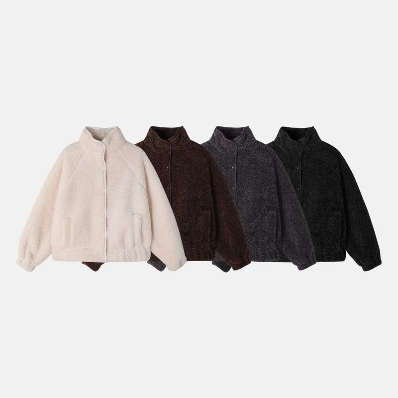 Days High Neck Fleece Zip-Up (4c)