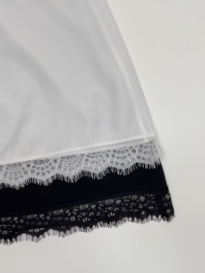 Akaya Satin Lace Long One Piece