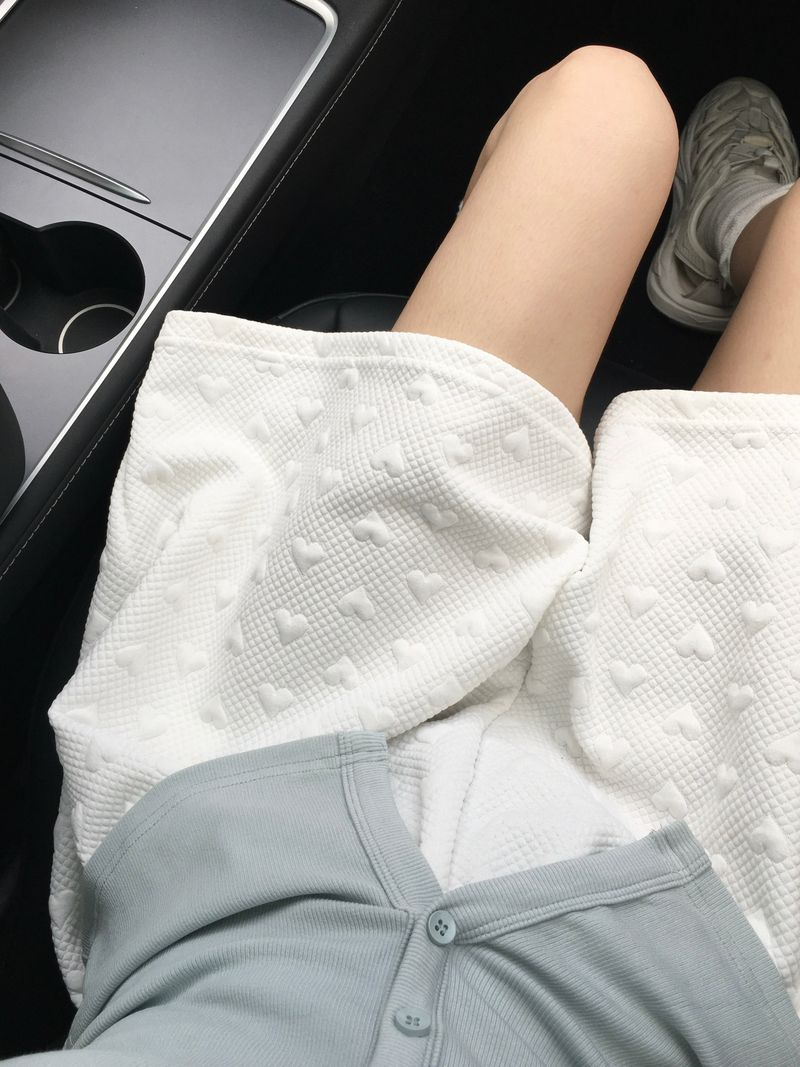 [Short ver/Ritcore MADE] Heart Embossed Shorts (3c)
