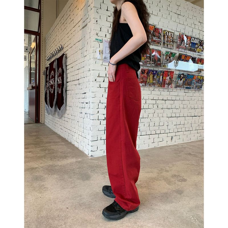 Monty wide cotton pants