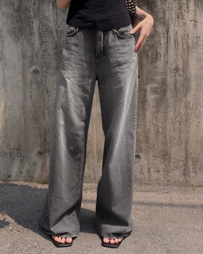 イェールドリネンデニムパンツ
