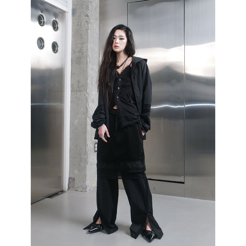 LACE-LINE TRACK PANTS